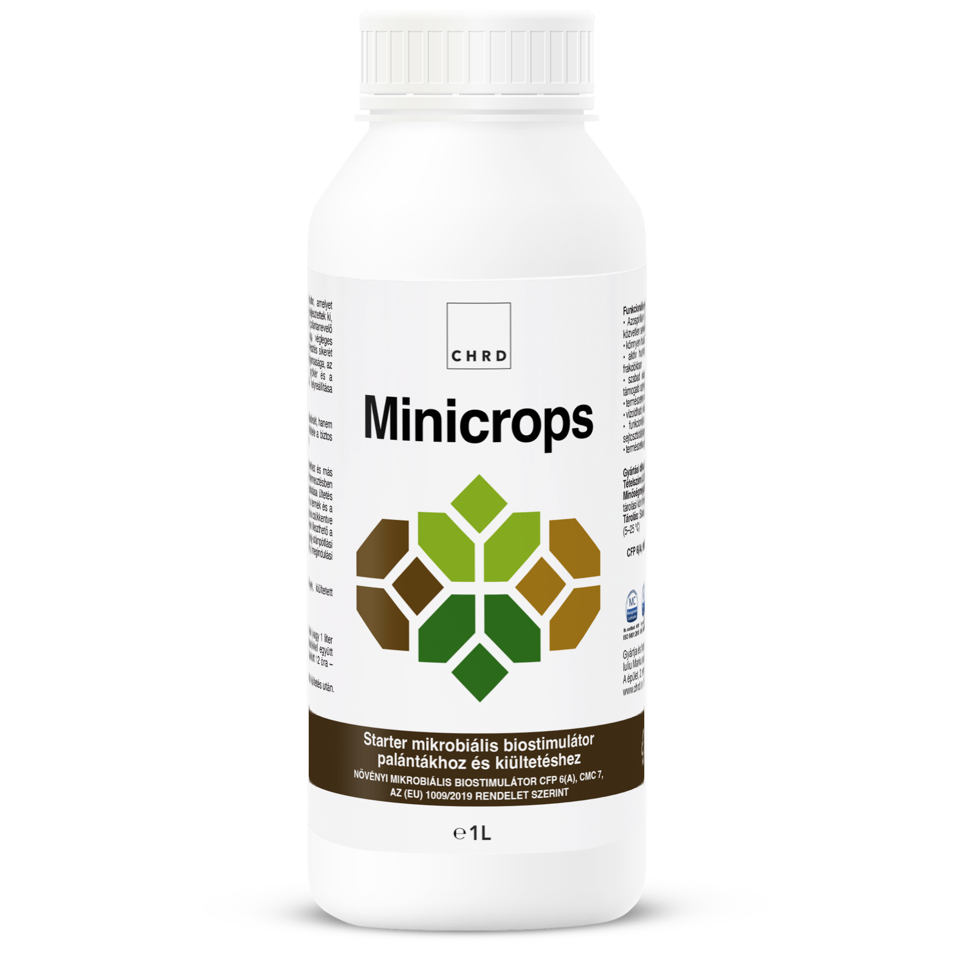 MINICROPS, Gyökeresedést és átültetést segítő készítmény palántákhoz